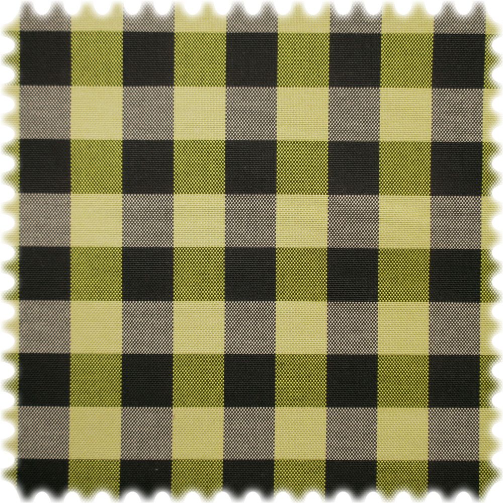 AKTION Trevira CS Karo Möbelstoff Sporty Check Schwarz Grün,  Polsterstoffe Möbelstoffe Ihr Fachhandel für Polstermaterial
