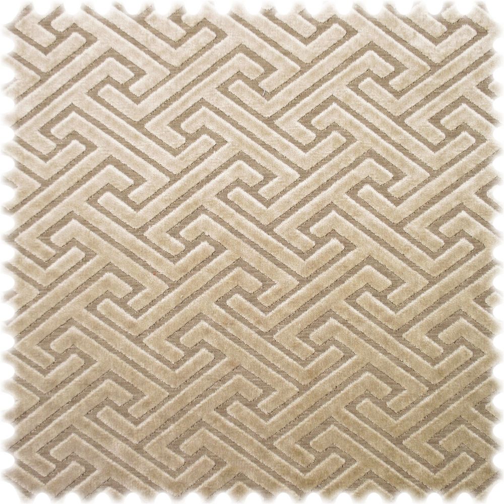 Velours de Gênes Möbelstoff Romanov Beige
