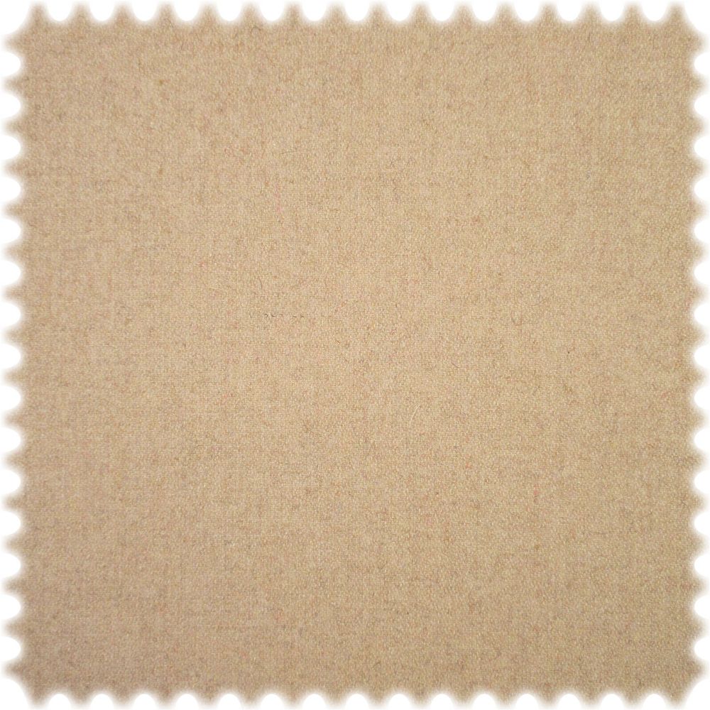 AKTION Reststück 0,90 Meter Recycelter Wollstoff Merino Look Beige