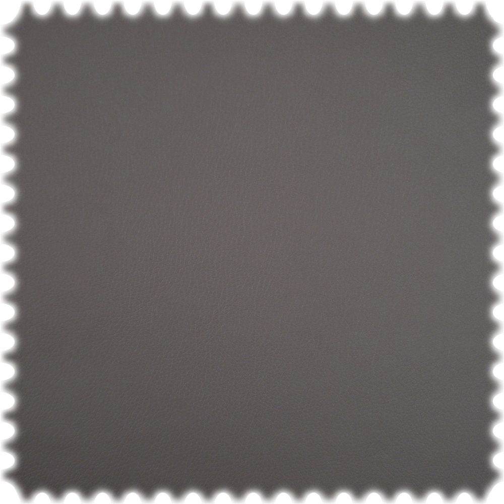 AKTION Reststück 1 Meter Kunstleder Büffel Grau in Nappalederoptik