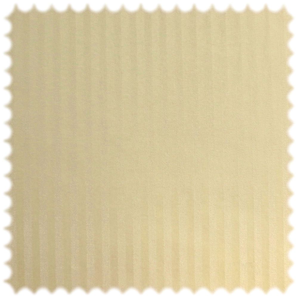 AKTION Reststück 2,60 Meter Trevira CS Samt Streifen Möbelstoff Carlin Perlweiss